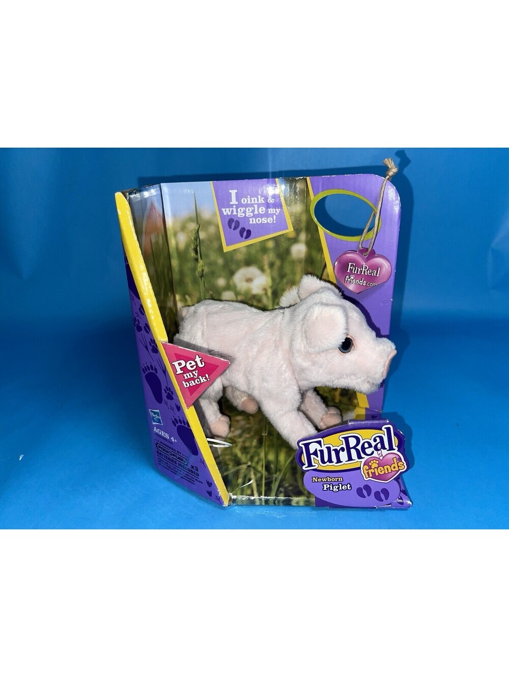 FurReal Friends Newborn Piglet Interactive Plush w/ Original Box